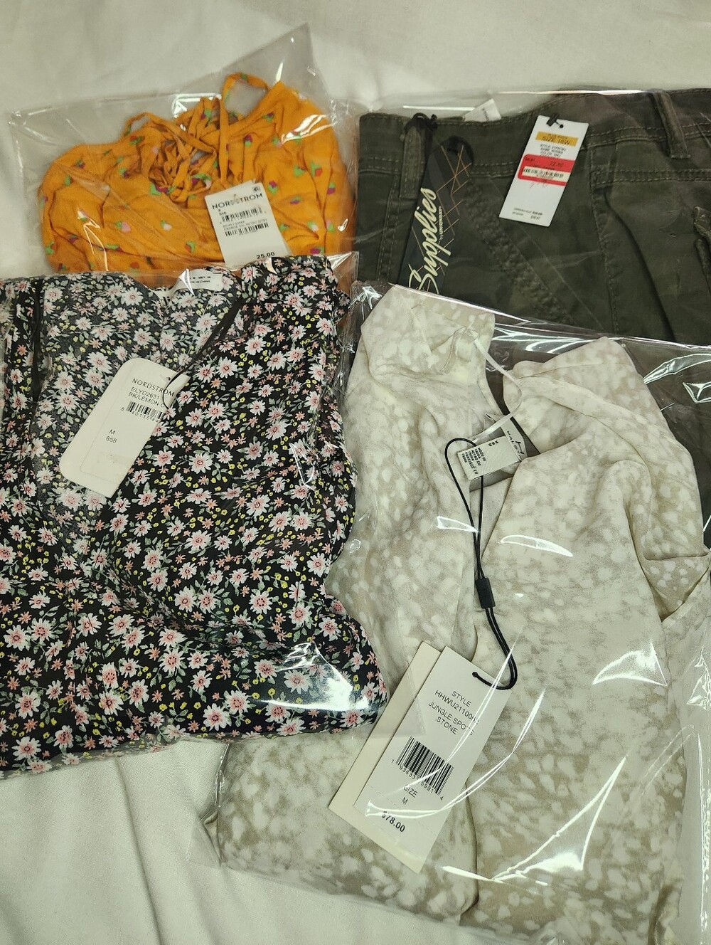 4-Piece Multi-Brand NWT Nordstrom Boutique Box - Elodie, Unionbay (M/L)